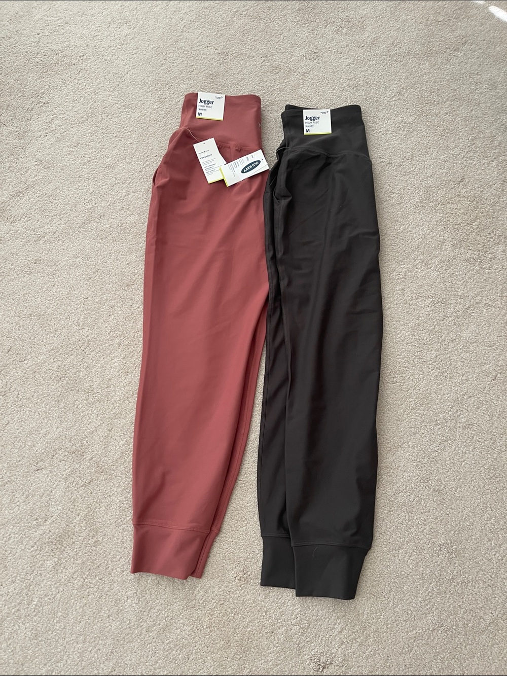Two pairs powersoft Old Navy joggers